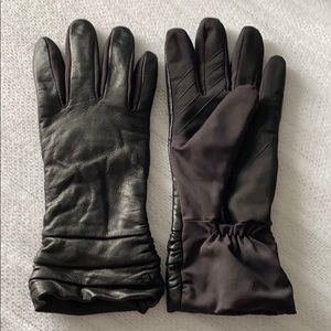 Genuine Leather Texting Gloves